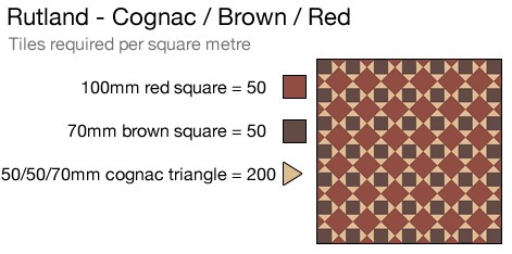 Rutland Cognac/Brown/Red