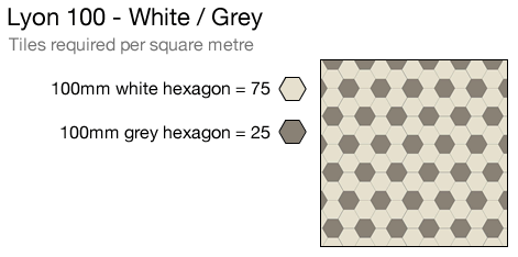 Lyon 100 White/Grey