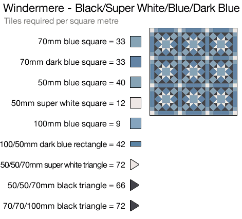 Windermere Black/White